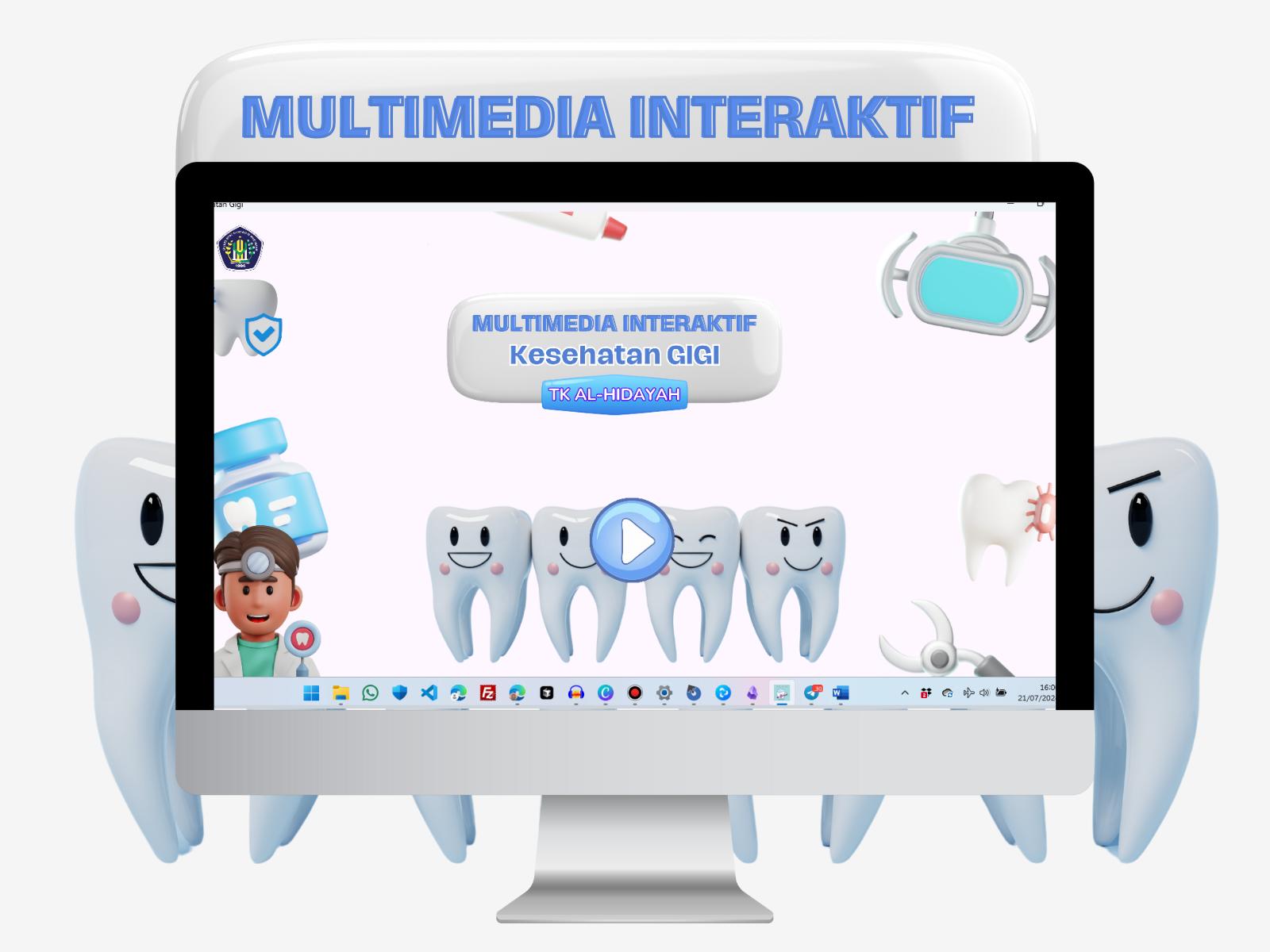 Media Interaktif Kesehatan Gigi